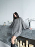 Balloon Sleeve Knit Top